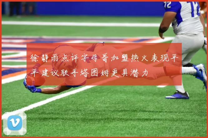 徐静雨点评字母哥加盟热火表现平平建议联手塔图姆更具潜力